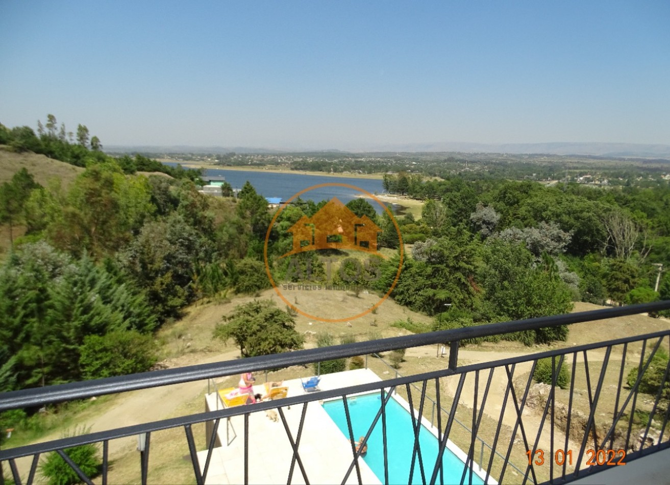 DPTO 2 DORM. FRENTE C/BALCON. COCHERA. VISTA IMPONENTE AL LAGO LOS MOLINOS. PILETA. AMENITIES. COMPLEJO MONTE MOLINOS. VILLA CIUDAD AMERICA.
