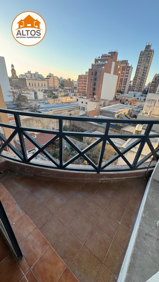 ALQUILO DPTO 1 DORM. BALCON. INTERNO. PISO 5. CASEROS 914 - BARRIO ALBERDI