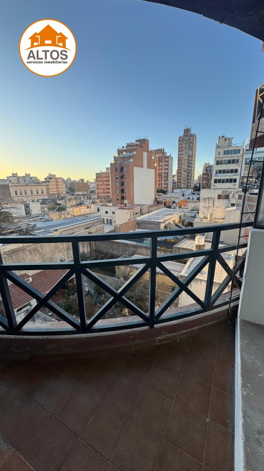 ALQUILO DPTO 1 DORM. BALCON. INTERNO. PISO 5. CASEROS 914 - BARRIO ALBERDI