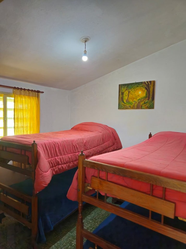 BARRIO LOS TALAS-SAN ISIDRO EN VILLA ANISACATE-CASA EN PLANTA BAJA ESQUINA, QUINCHO EN TERRENO DE 1.800m2 -CORDOBA-ESCRITURA