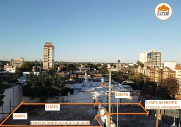 TERRENO 300M2 - APTO DESARROLLO INMOBILIARIO - ALTO ALBERDI